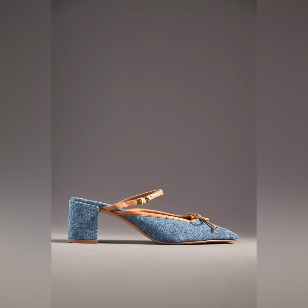 Schutz Arissa Block-Heel Mules